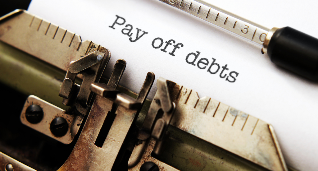 Pay off debts